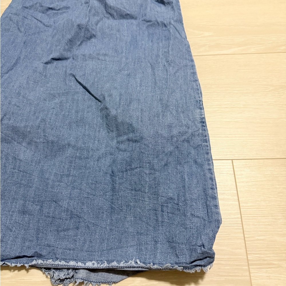 Madewell Button Down Chambray Shirt Dress - Picture 9 of 10